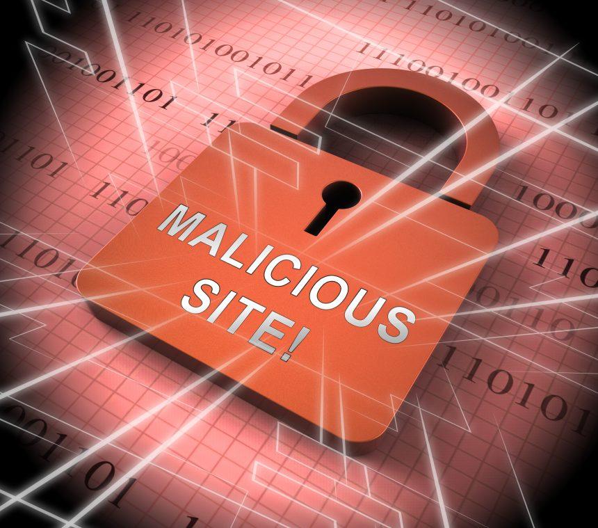 malicious website